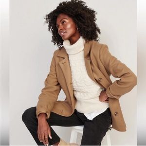 Old Navy Tan Women’s Peacoat
